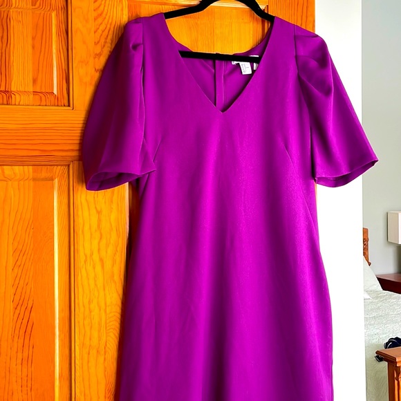 Purple shift dress - Picture 1 of 6